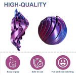 Fun 3D Slime Ball Fidget Toy Spiral Stress Relief Sensory Kids Adults Christmas Birthday Party Gifts Anxiety Toys
