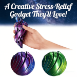 Fun 3D Slime Ball Fidget Toy Spiral Stress Relief Sensory Kids Adults Christmas Birthday Party Gifts Anxiety Toys