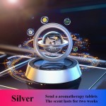 Waterproof Starry Sky Solar-Powered Car Air Freshener Elegant Long-Lasting Fragrance Stylish Perfume Hanging Decor Perfect Gift