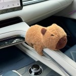 Modern Capybara Car Interior Center Console Displays Handle Wiper Accessories Handbrake Door Cute Plush Dolls Arm Band