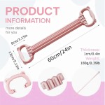 Multi-functional Stretch Strap Yoga Ropes Adjusted Tensioner Tool Open Back Practice Shoulder Stretching Belt Elastic Band