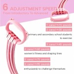 Multi-functional Stretch Strap Yoga Ropes Adjusted Tensioner Tool Open Back Practice Shoulder Stretching Belt Elastic Band