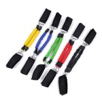 Breathable Leg Training 20LB-80LB Taekwondo Belt Elastic Latex Resistance Bands Anti-Break Black Ankle Pull Rope Fitness