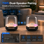 Foldable 2026 Portable Wireless Soundbar Bluetooth 5.0 Home Theater TWS Speaker Hi-Fi Acoustic Breathing Lamp Subwoofer Android IOS