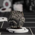 Washable Cartoon Cute Animal Owl Statue Big Eyes Handmade Realistic Feathers Metal Figurine Home Decor