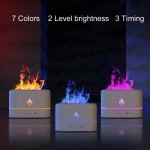 Premium Quality RGB Flame Light Bedroom Fragrance Diffuser Atmosphere Lamp Bedside Table Creative Humidifier Living Room Office
