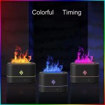 Premium Quality RGB Flame Light Bedroom Fragrance Diffuser Atmosphere Lamp Bedside Table Creative Humidifier Living Room Office