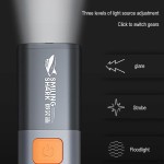 Uv Protection Mini Flashlight Hook Outdoor Portable Strong Light Side Lights Long Range Rechargeable Tactical Torch Camp