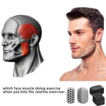 Breathable Silicone Jaw Exerciser Facial Toner Jawline Fitness Ball Neck Toning Equipment Beauty Tool Double Chin