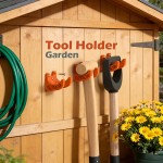 Rust-resistant Maintenance tools gardening support stand hanging frame wall-mounted storage bracket