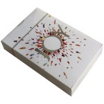 Non-toxic Laser Color Poker Cards Copper Paperboard Deck Table Games Playing Entertainment Time Killing Fun