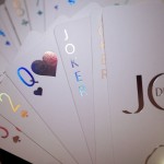 Non-toxic Laser Color Poker Cards Copper Paperboard Deck Table Games Playing Entertainment Time Killing Fun