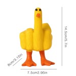 High Quality Car Garden Office Desk Decor Fun Resin Duck Home Furnishing Creative Gift Decorative Sculpture Living Spaces