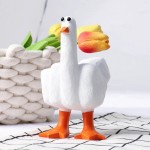 High Quality Car Garden Office Desk Decor Fun Resin Duck Home Furnishing Creative Gift Decorative Sculpture Living Spaces