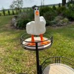 High Quality Car Garden Office Desk Decor Fun Resin Duck Home Furnishing Creative Gift Decorative Sculpture Living Spaces