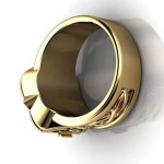 Gift Ready Fashion Unique Disign Secret Compartment Carved Pattern Rings Men Engagement Wedding Party Male Ring Fine Jewelry