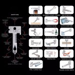 Heavy Duty 17-in-1 Multi-Tool Keychain Portable Multi-Function Repair Tool Outdoor Camping EDC