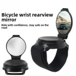 Sturdy Bicycle Rearview Mirror Wristband Rear View Arm Back Wrist Strap Motorbike Reflector Riding Equipment