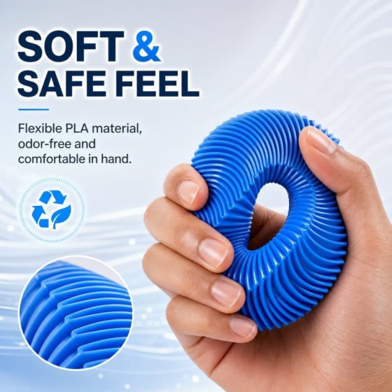 Easy To Use Spiral3dStress-relief series telescopic toy set stress relief