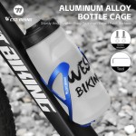 Removable WEST BIKING Bicycle Bottle Cage Aluminum Alloy Integrated Molding Lightweight Cycling Holder MTB Road Bike Accessories