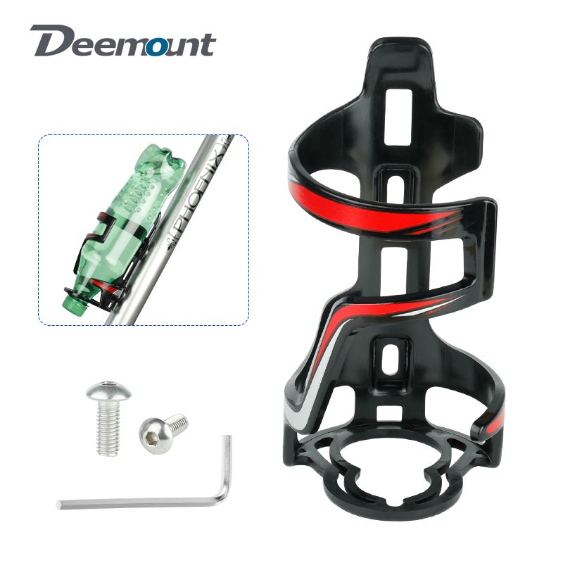 Easy To Clean Bicycle Bottle Cage 65mm Mold-in MTB Road Cycling Sports Polycarbonate Water Holder Carrier Rack