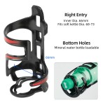 Easy To Clean Bicycle Bottle Cage 65mm Mold-in MTB Road Cycling Sports Polycarbonate Water Holder Carrier Rack