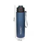 Non-slip 750ML Leak-Proof Water Bottle Straw Carry Loop BPA-Free Sport Fitness Mug