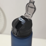 Non-slip 750ML Leak-Proof Water Bottle Straw Carry Loop BPA-Free Sport Fitness Mug