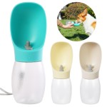 Interactive Portable Pet Dog Water Bottle Small Large Dogs Cat Food Bowl Puppy Cup Container Hiking Chihuahua French Bulldog Accessories