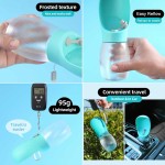 Interactive Portable Pet Dog Water Bottle Small Large Dogs Cat Food Bowl Puppy Cup Container Hiking Chihuahua French Bulldog Accessories