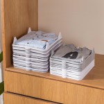 Expandable Lazy Folding Clothes Board Storage Holders Organizer Shirt Folder Clothing Dividers Stackable Home Organized
