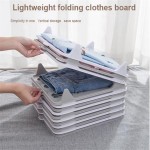 Expandable Lazy Folding Clothes Board Storage Holders Organizer Shirt Folder Clothing Dividers Stackable Home Organized