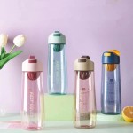 Breathable 550ml Water Bottle Motivational Sport Leakproof Bottles Drinking Outdoor Travel Gym Fitness Jugs
