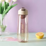 Breathable 550ml Water Bottle Motivational Sport Leakproof Bottles Drinking Outdoor Travel Gym Fitness Jugs