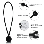 Versatile 50 20 5pcs Outdoor Elastic Ball Rope Bungee Cords Portable Tent Fixing Tarpaulin Awning Canopy Heavy Duty Tarp Tie Down
