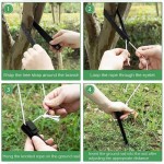 Quick Dry Windproof Tree Belt Anti-Hurricane Stereotyped Nylon Fixed Strap Newly Planted Branch Straightening Supporter