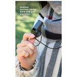 Space-saving Army Green 3-in-1 Camping Hiking Emergency Survival Whistle Compass Thermometer Outdoor Tools
