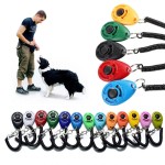Brilliant Dog Training Clicker Pet Cat Click Trainer Various Style Aid Adjustable WristStrap Sound Key Chain Repeller Product