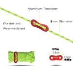 Space-saving 6mm Rock Climbing Rope Meters Outdoor Safety Rescue Grappling Lifeline Escape Descender Abseiling Fishing
