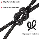 Space-saving 6mm Rock Climbing Rope Meters Outdoor Safety Rescue Grappling Lifeline Escape Descender Abseiling Fishing