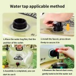 Compact 8L Collapsible Water Container Bag Folding Canister Bottle Bucket YYSD04