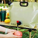 Compact 8L Collapsible Water Container Bag Folding Canister Bottle Bucket YYSD04