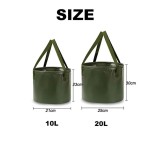 Durable Portable Multifunctional Outdoor Bucket Collapsible Carrying Travel Camping