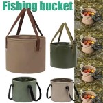 Durable Portable Multifunctional Outdoor Bucket Collapsible Carrying Travel Camping