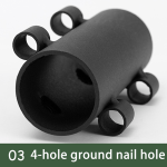 Stackable 1Pcs Outdoor Camping Adjustable Canopy Pole Holder Large Diameter Bracket Tent Accessories Strut Fixing Tube Base