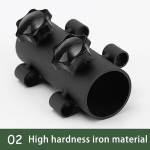 Stackable 1Pcs Outdoor Camping Adjustable Canopy Pole Holder Large Diameter Bracket Tent Accessories Strut Fixing Tube Base