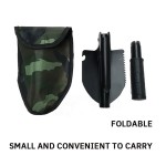Multi-functional Engineer Shovel Military Outdoor Multifunctional Folding Vehicle Camping Fishing Pickaxe