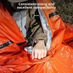 Quick Dry Portable Emergency Survival Sleeping Bag Camping Waterproof Windproof Bivy Sack Outdoor Hiking Mylar Blanket Kit