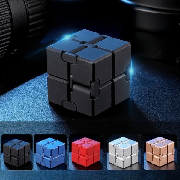 Multi-functional Infinity Cube Fidget Toy Ultra-Durable Sensory Stress Reliever Adults Kids Anxiety Relief Gift EDC