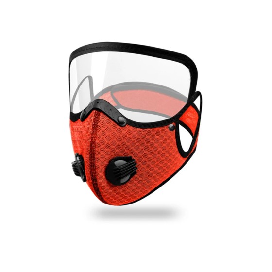 Universal Fit Winter Cycling Anti-Fog Activated Carbon Mask Dustproof Windproof Warm Bicycle Mountain Bike Air Valve Dust